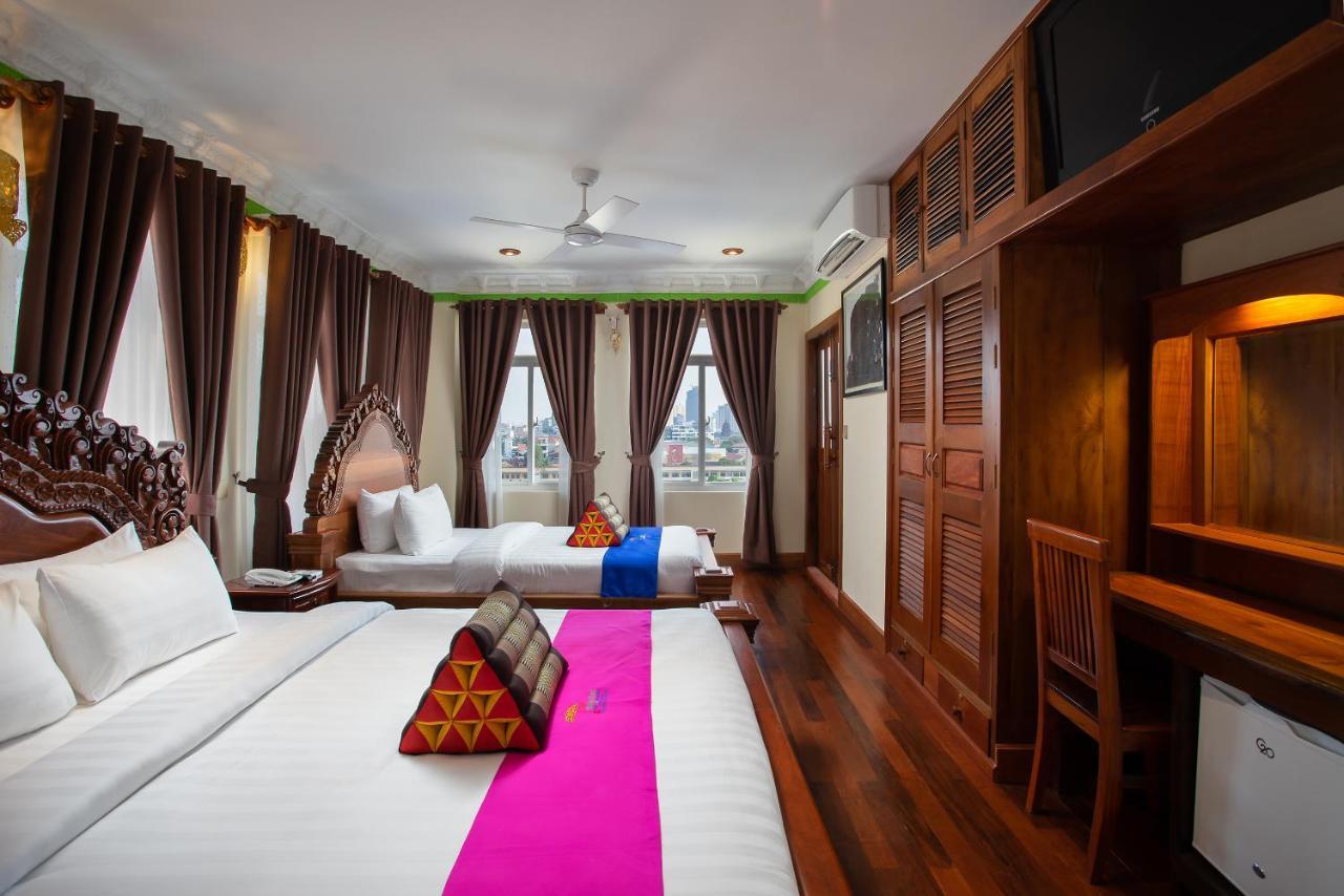 Okay Palace Hotel Phnom Penh Exterior foto